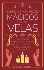 Libro de hechizos mágicos con velas Espacio Anam Cara