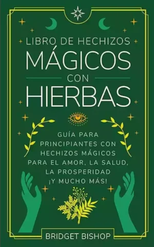 Libro de Hechizos mágicos con Hierbas