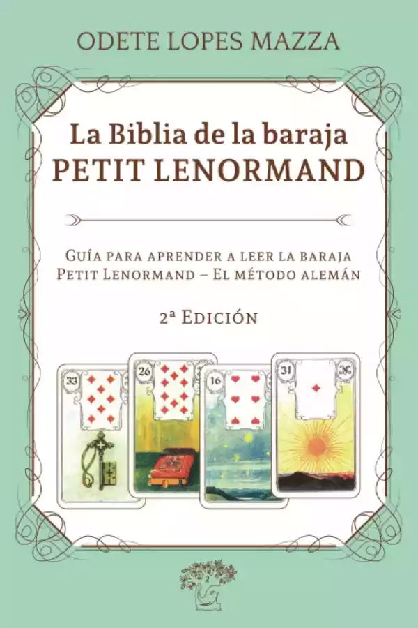 La Biblia de la baraja Petit Lenormand Espacio Anam Cara